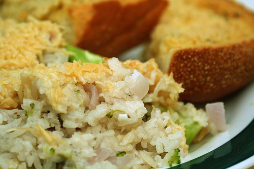 Breakfast Rice Casserole
